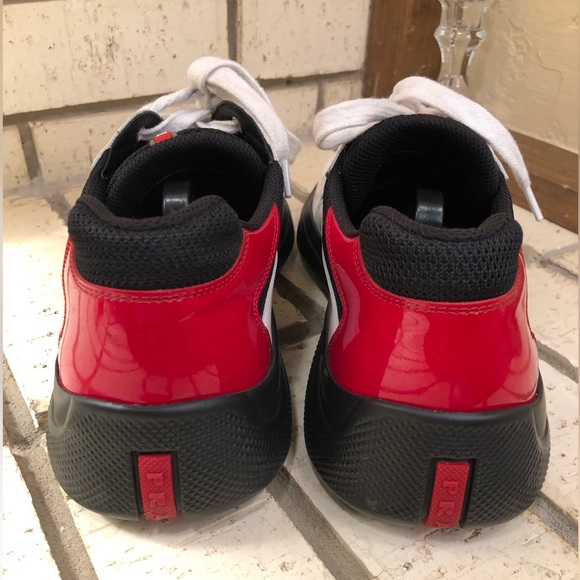🥳HOST PICK🎉 PRADA - America’s Cup Sneakers - Men’s - Size 9 US - Size 8 UK - Picture 10 of 16